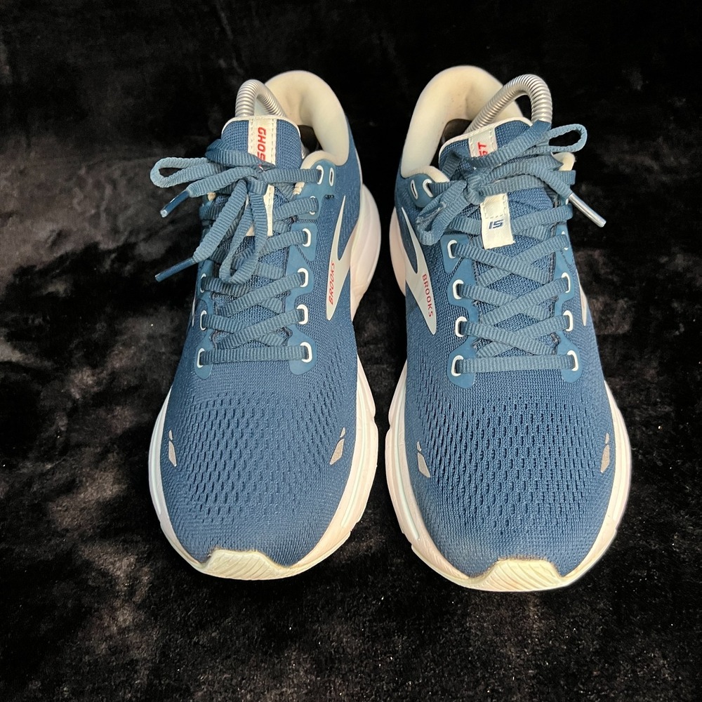 Brooks Ghost 15 1203801B497 Women 9 B Running Shoes Legion Blue Athletic Sneaker - Picture 4 of 7